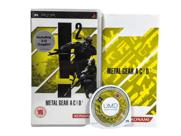 Metal Gear ACID 2 (Metal Gear Ac!d 2) *MINT COMPLETE*
