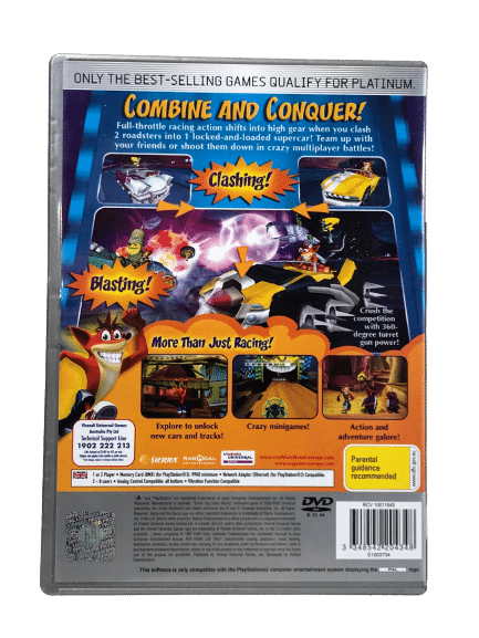 Crash TAG TEAM RACING (PS2) *MINT COMPLETE* - Image 6