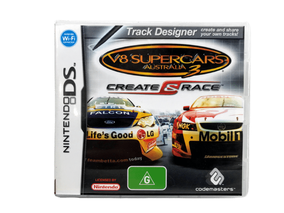 V8 SUPERCARS Australia 3: Create & Race *MINT COMPLETE* - Image 2