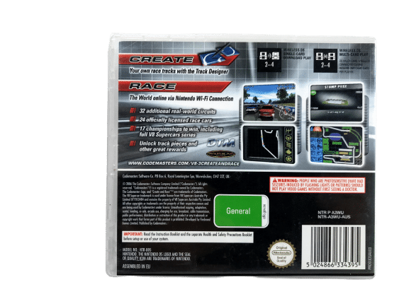 V8 SUPERCARS Australia 3: Create & Race *MINT COMPLETE* - Image 3