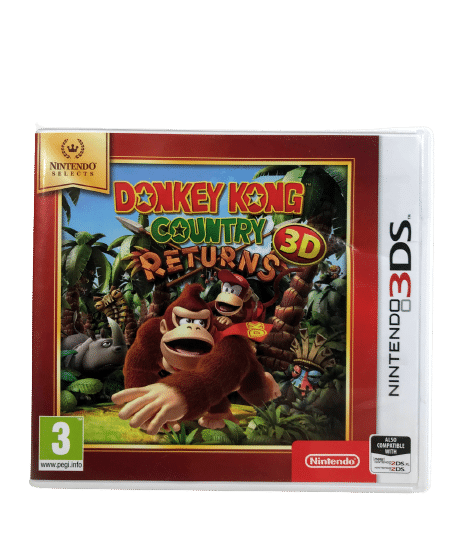 DONKEY KONG Country Returns 3D (3DS) *MINT COMPLETE* Appleby Games