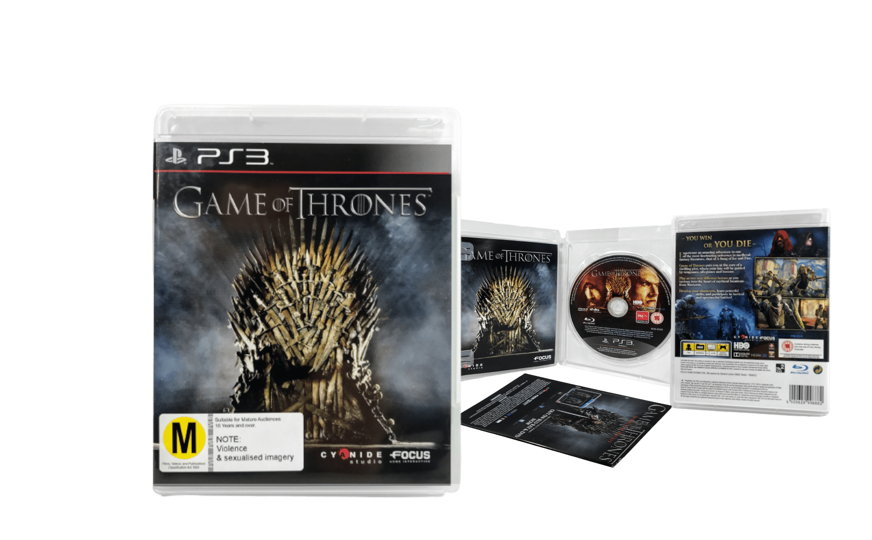 Game of Thrones PS3 game