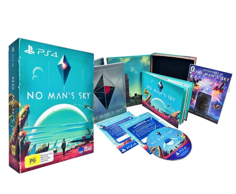 No Man's Sky BOXED COLLECTOR'S EDITION + STEELBOOK - Appleby