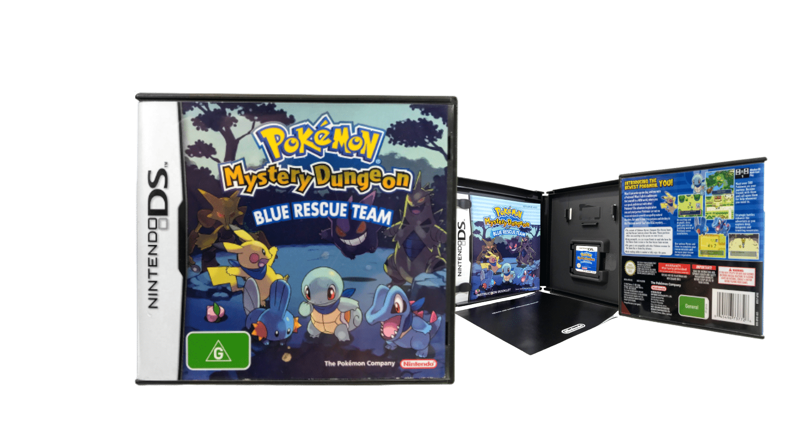 Pokemon Mystery Dungeon: Blue Rescue Team Nintendo DS Game