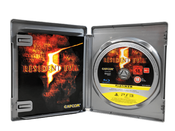 Resident Evil 5 (PS3 - GENUINE PLATINUM) *MINT COMPLETE* - Image 2