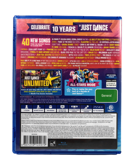 Just Dance 2020 (PS4) *MINT COMPLETE* - Image 4