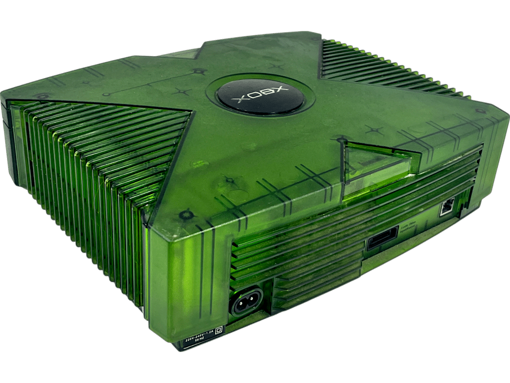 Original XBox Console TRANSLUCENT GREEN HALO LIMITED EDITION