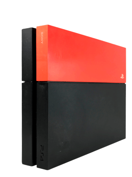 PS4 500GB (RED / BLACK) + Controller + Leads - Image 9