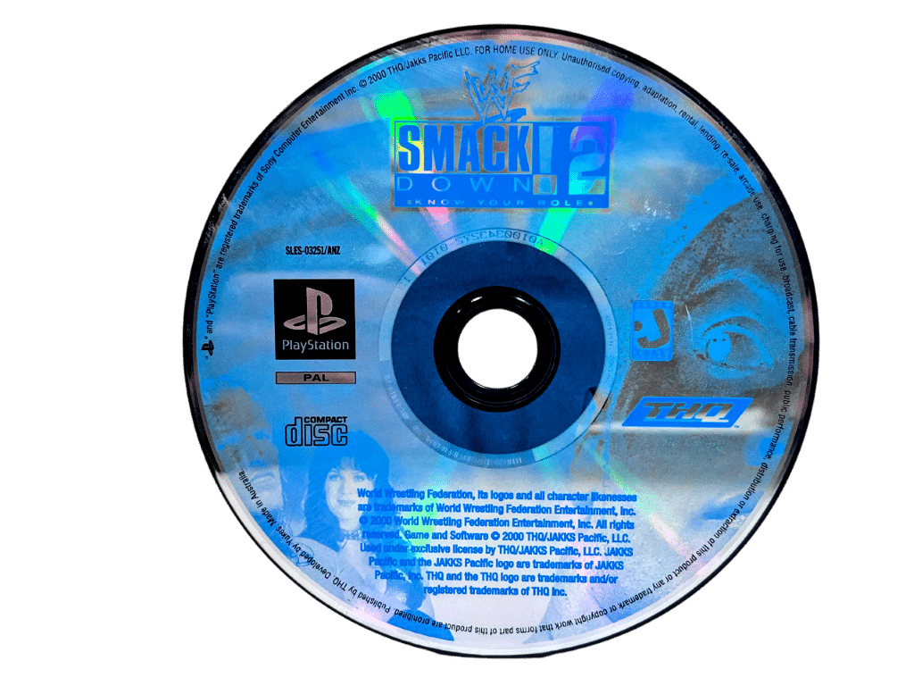 WWF Smackdown 2: Know Your Role (WWE) PS1 Disc Only - Image 2