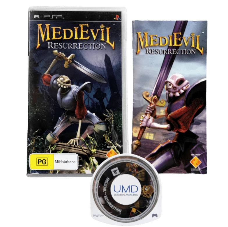 Medievil Resurrection (PSP ORIGINAL PRINT) *EXCELLENT COMPLETE
