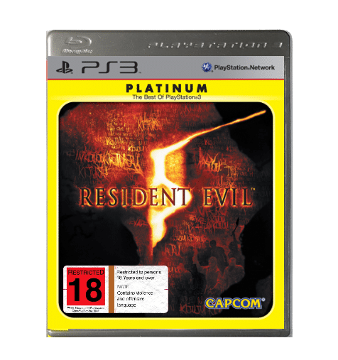 Resident Evil 5 (PS3 - GENUINE PLATINUM) *MINT COMPLETE* - Image 4