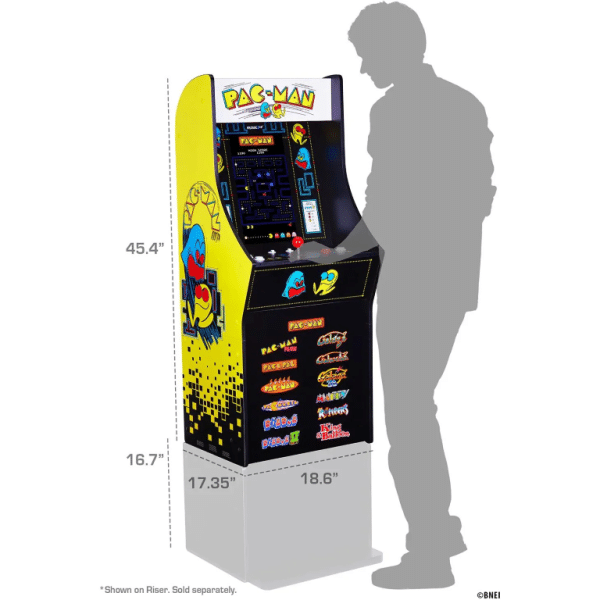 Arcade1UP PAC-MAN Classic SE Arcade Machine 13 GAMES *IN STOCK NOW* - Image 5