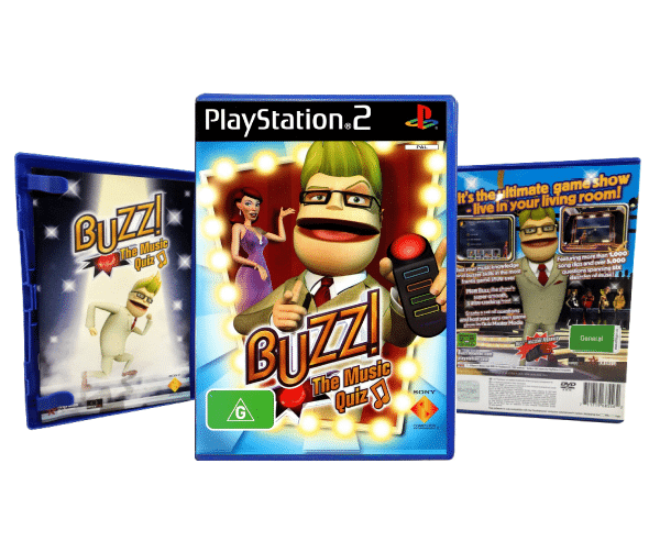 Buzz The Music Quiz PlayStation 2 game