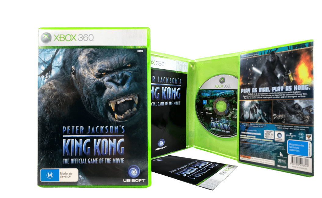 Peter Jackson’s KING KONG The Video Game XBox 360 RARE XBOX 360 GAME