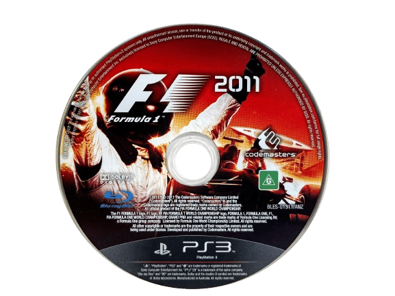Formula 2011 (F1 2011) PS3 *EXCELLENT* Appleby Games