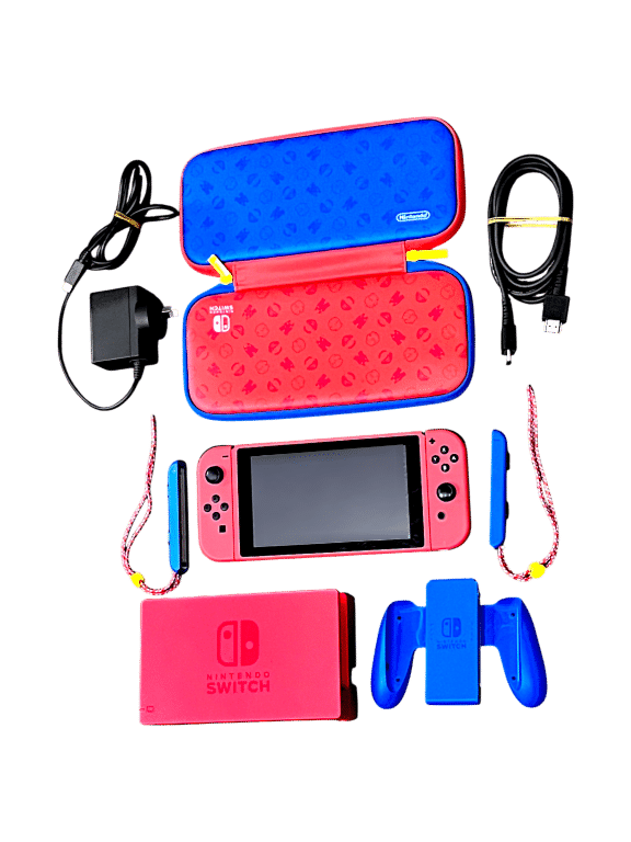 Nintendo Switch MARIO RED & BLUE LIMITED EDITION Console Bundle