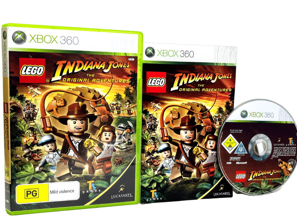LEGO Indiana Jones: The Original Adventures (XBox 360) *FULL ART