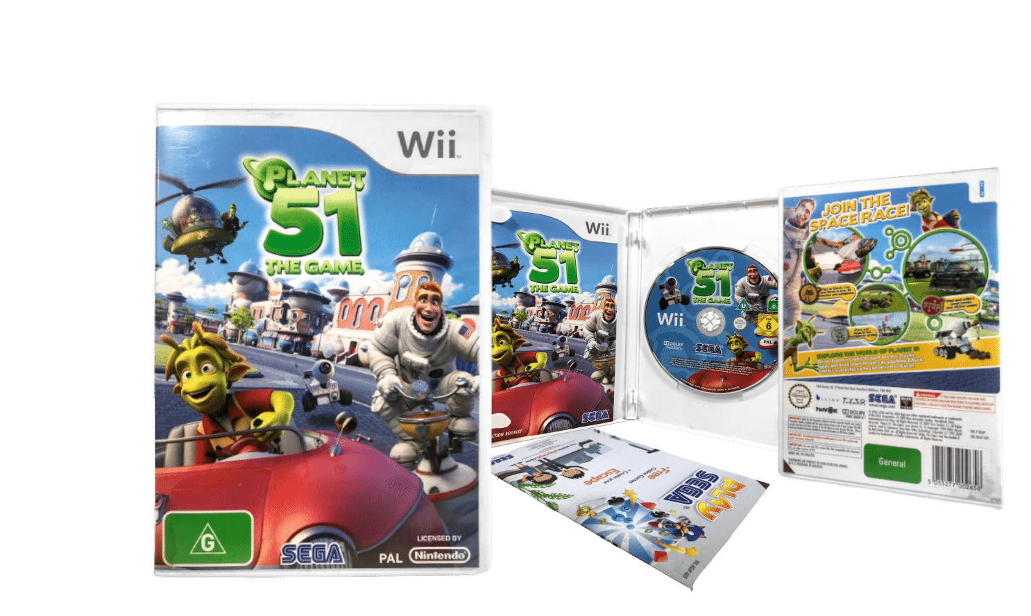 PLANET 51 The Game Nintendo Wii game