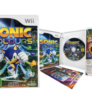 SONIC COLOURS Nintendo Wii game