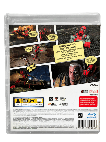 DEADPOOL The Game (PS3) *MINT COMPLETE* - Image 10