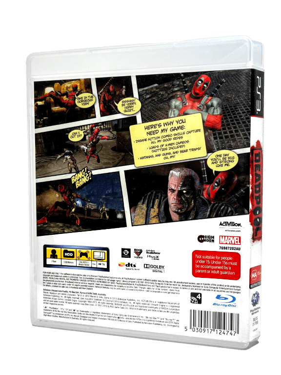 DEADPOOL The Game PS3