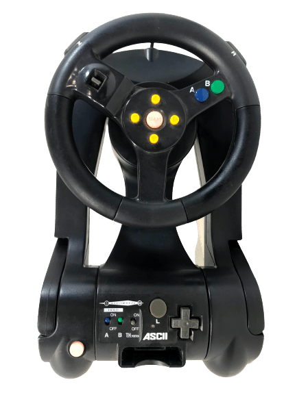 Nintendo 64: N64 Yobo ASCII Racing Wheel