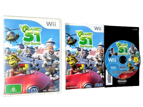 PLANET 51 The Game Nintendo Wii game