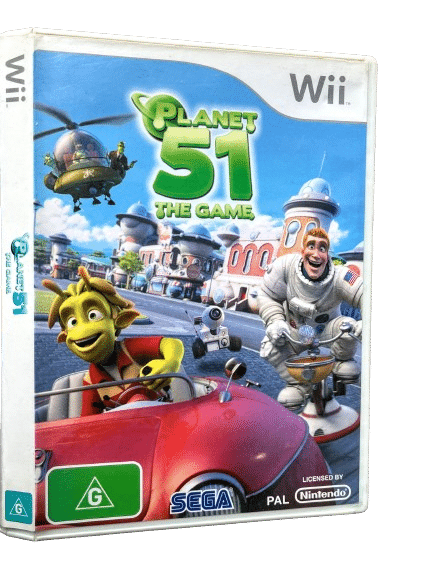 PLANET 51 The Game Nintendo Wii game