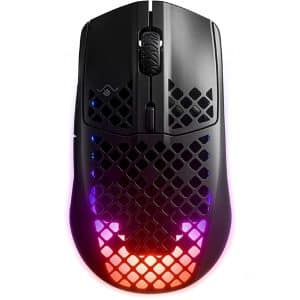 SteelSeries- Aerox 3 RGB Wireless Gaming Mouse (Onyx)
