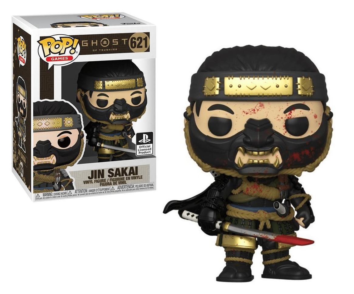 Funko Pop! PlayStation Pops - Ghost of Tsushima - Jin Sakai (BLACK BOX)