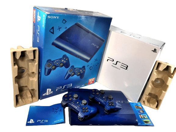 PS3 Super-Slim 500GB LIMITED EDITION BLUE *MINT IN BOX* - Image 22