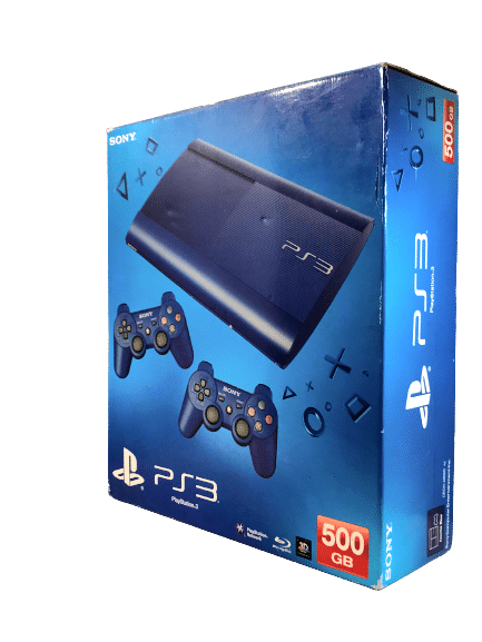 PS3 Super-Slim 500GB LIMITED EDITION BLUE *MINT IN BOX* - Image 12