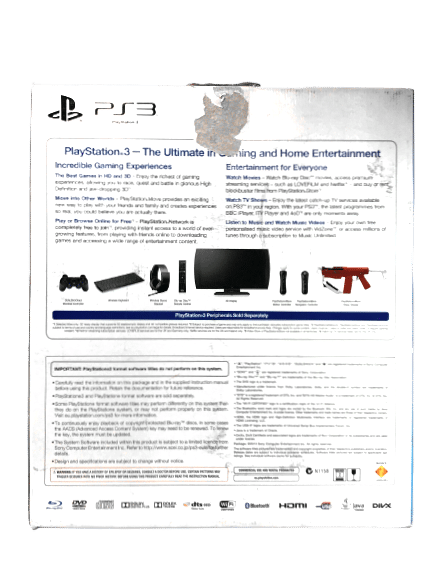 PS3 Super-Slim 500GB LIMITED EDITION BLUE *MINT IN BOX* - Image 27