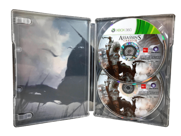 Assassins Creed III (XBox 360) *STEEL EDITION - AS NEW* - Image 13