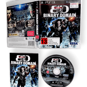 BINARY DOMAIN (PS3) *MINT COMPLETE*