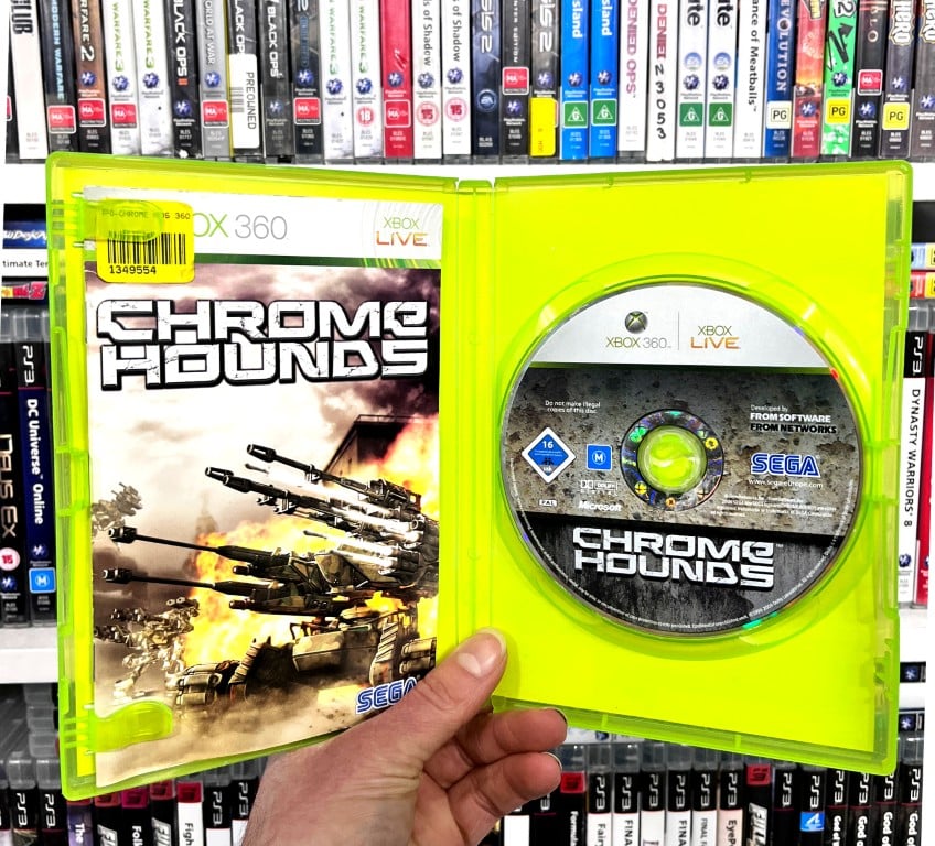 CHROMEHOUNDS XBox 360 game Chrome Hounds
