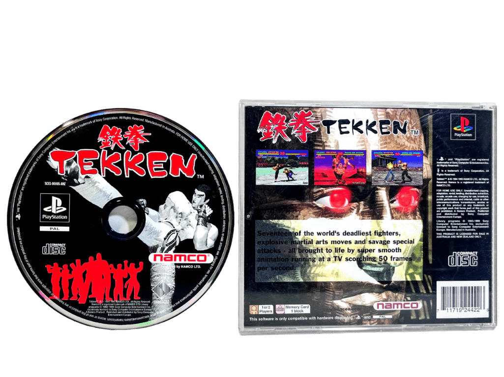 TEKKEN The Original Game (PS1 - ORIGINAL PRINT)
