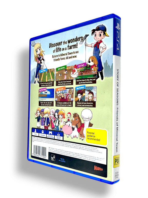 Story of Seasons: Friends of Mineral Town (PS4)