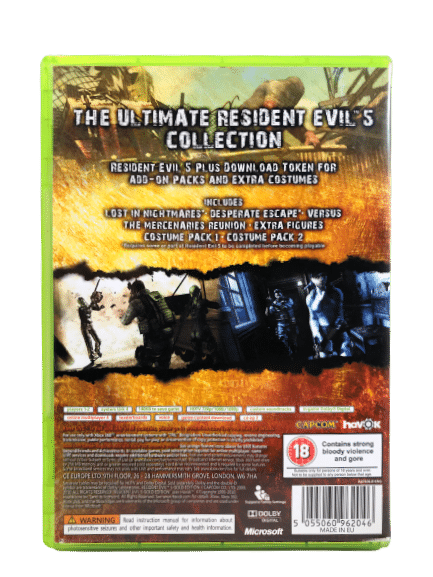 Resident Evil 5 GOLD EDITION (XBox 360) *MINT COMPLETE* - Image 3