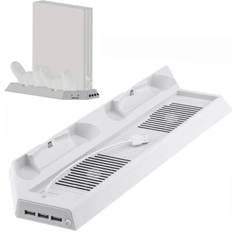 PS4 PRO Vertical Cooling Stand (WHITE)