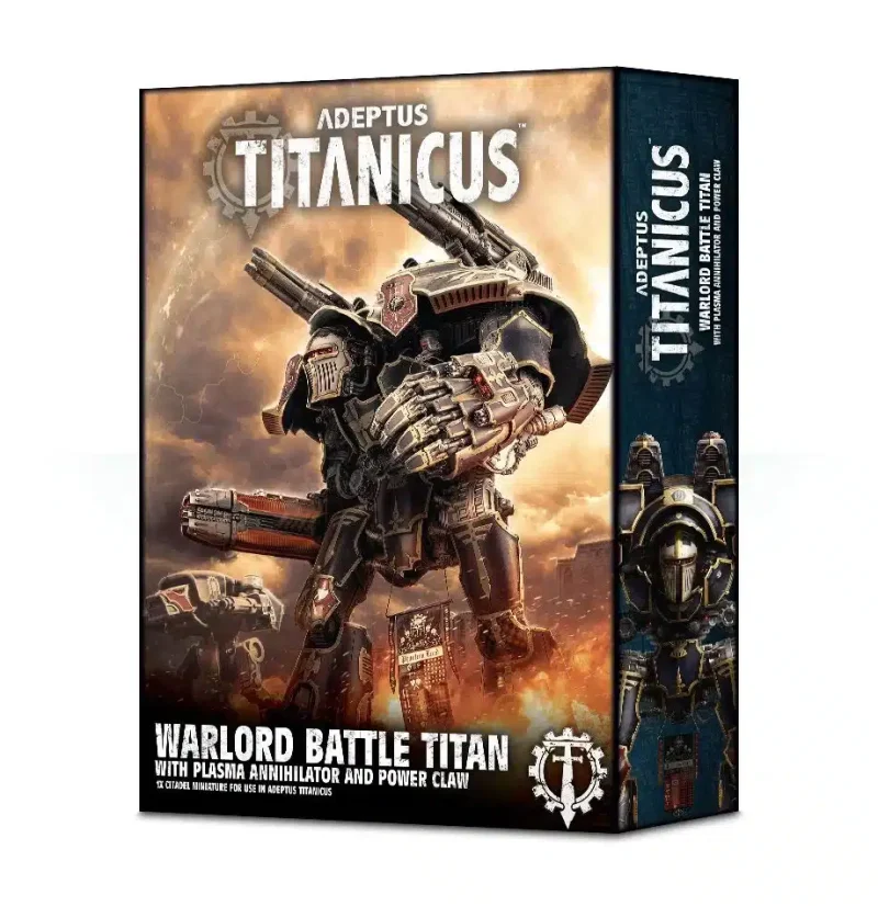 Warhammer 40,000: 400-22 Adeptus Titanicus: Warlord with Plasma Annihilator