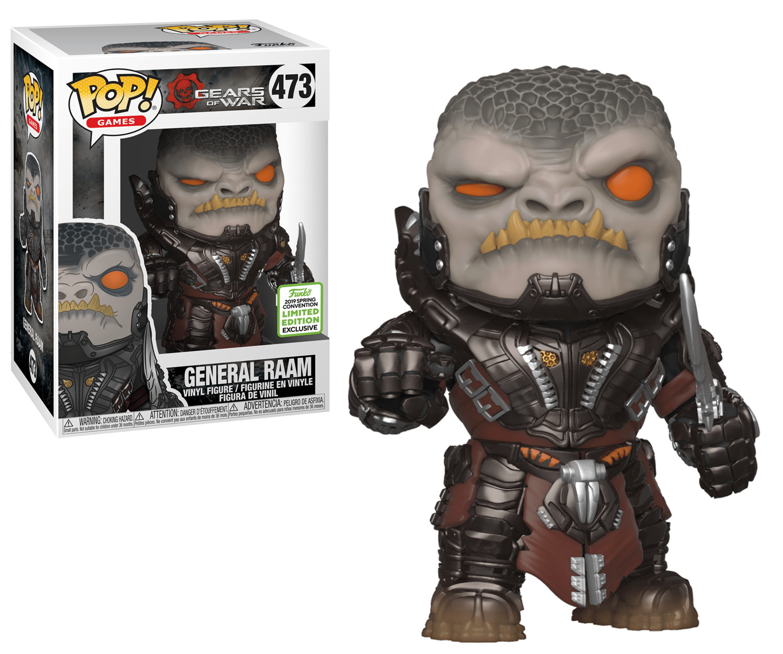 Funko Pop! GEARS OF WAR - General Raam (SDCC 2019 EXCLUSIVE)
