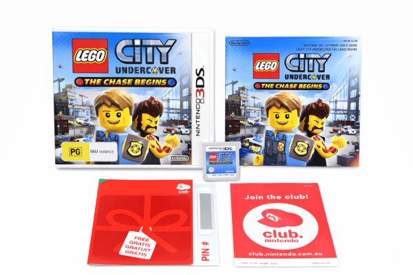 LEGO City Undercover (3DS) *MINT COMPLETE* - Image 2