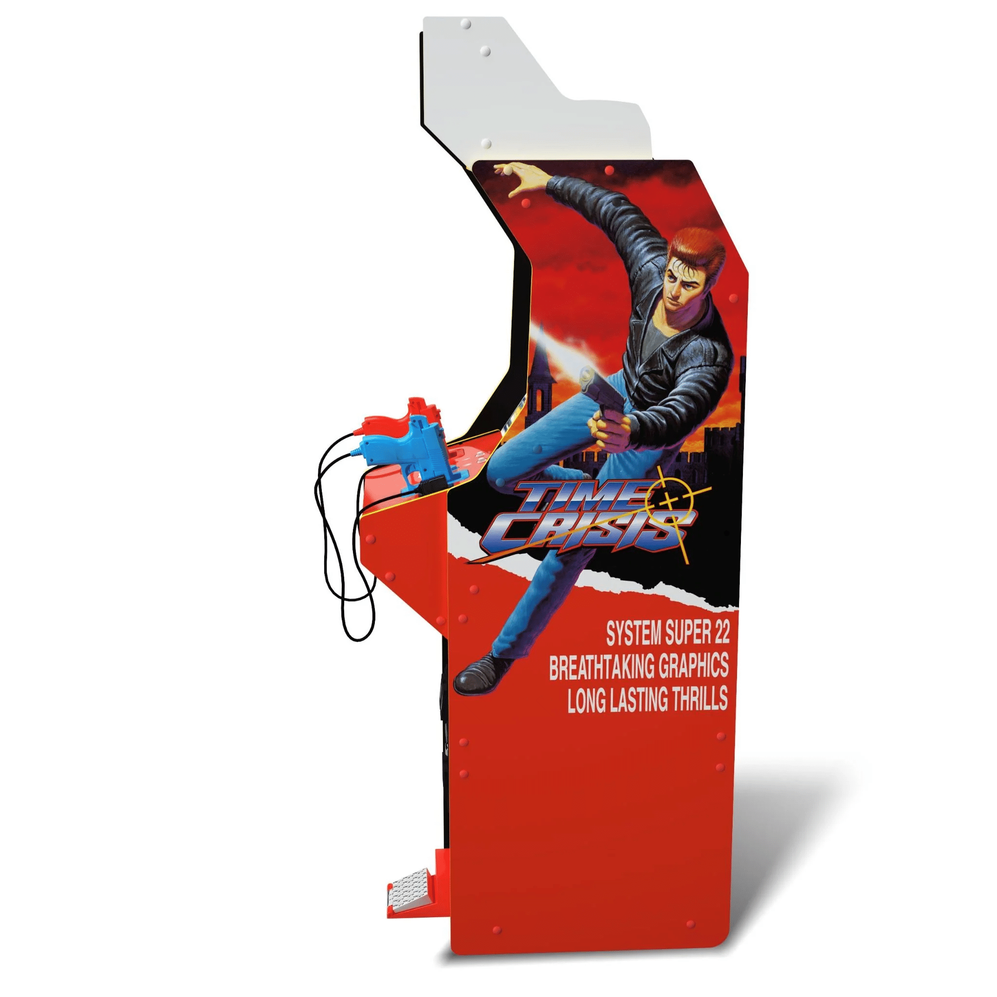 RETRO Arcade1Up TIME CRISIS Deluxe Arcade Machine 4-in-1 Game - Image 5