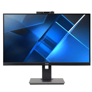 ACER B277D 27" FHD 16:9 4MS 75HZ IPS VGA HDMI DP 4XUSB SPKRS HGT-ADJ WEBCAM MONITOR