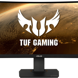 ASUS TUF VG35VQ 35" CURVED 3440X1440 21:9 1MS 100HZ VA DP HDMI SWIVEL HGT ADJ ADAPTIVE-SYNC GAMING MONITOR BLACK 3YRS WTY