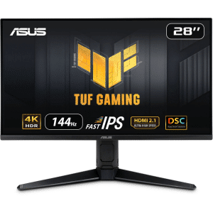 ASUS TUF VG28UQL1A 28'' 4K UHD 144Hz 1ms FAST IPS GAMING MONITOR