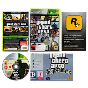 Grand Theft Auto SAN ANDREAS for XBox 360