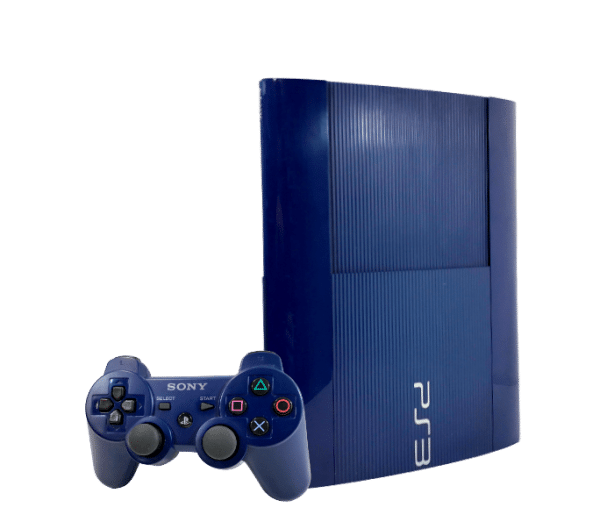 PS3 Super-Slim 500GB LIMITED EDITION BLUE - Image 9