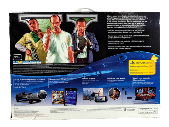 PS4 Limited GRAND THEFT AUTO 5 LAUNCH EDITION *COMPLETE BOX SET* - Image 3